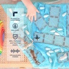image:imageCONNETIX Magnetic Tiles Clear Rectangle Pack 12 Pieces