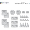 image:imageCONNETIX Magnetic Tiles Clear Starter Pack 34 Pieces