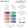 image:imageCONNETIX Magnetic Tiles Pastel Ball Run Expansion Pack 80 Pieces