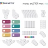 image:imageCONNETIX Magnetic Tiles Pastel Ball Run Pack 106 Pieces