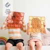 image:imageCONNETIX Magnetic Tiles Pastel Lemon amp Peach Base Plate Pack 2 Pieces