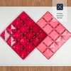 image:imageCONNETIX Magnetic Tiles Pastel Pink amp Berry Base Plate Pack 2 Pieces