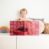 image:imageCONNETIX Magnetic Tiles Pastel Pink amp Berry Base Plate Pack 2 Pieces
