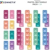image:imageCONNETIX Magnetic Tiles Pastel Rectangle Pack 24 Pieces