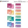 image:imageCONNETIX Magnetic Tiles Pastel Square Pack 40 Pieces
