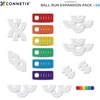 image:imageCONNETIX Magnetic Tiles Rainbow Ball Run Expansion Pack 66 Pieces