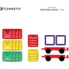 image:imageCONNETIX Magnetic Tiles Rainbow Motion Pack 24 Pieces