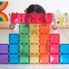 image:imageCONNETIX Magnetic Tiles Rainbow Rectangle Pack 18 Pieces