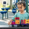 image:imageCONNETIX Magnetic Tiles Rainbow Transport Pack 50 Pieces