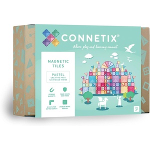 image:imageCONNETIX Magnetic Tiles Pastel Creative Pack 120 Pieces