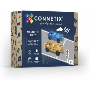 image:imageCONNETIX Magnetic Tiles Rainbow Car Pack 2 Pieces
