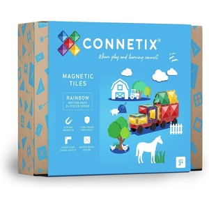 image:imageCONNETIX Magnetic Tiles Rainbow Motion Pack 24 Pieces