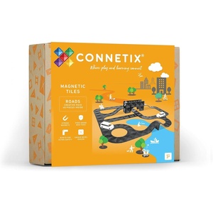 image:imageCONNETIX Magnetic Tiles Roads Creative Pack 48 Pieces