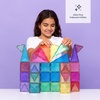 image:imageCONNETIX Magnetic Tiles Glitter Castle Pack 48 Pieces