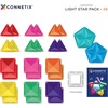 image:imageCONNETIX Magnetic Tiles Light Star Pack 28 Pieces