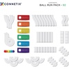 image:imageCONNETIX Magnetic Tiles Rainbow Ball Run Pack 92 Pieces
