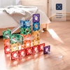 image:imageCONNETIX Magnetic Tiles Rainbow Ball Run Pack 92 Pieces