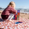image:imageConnetix Tiles 40 Piece Square Pack 40 Square Magnetic Tiles Educational Magnetic Building Blocks in 6 Rainbow Colors Fun STEAM Learning Tool Great Magnets for Kids Ideal for Beginners