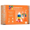 image:imageConnetix Tiles 40 Piece Square Pack 40 Square Magnetic Tiles Educational Magnetic Building Blocks in 6 Rainbow Colors Fun STEAM Learning Tool Great Magnets for Kids Ideal for Beginners