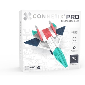 image:imageCONNETIX PRO Magnetic Tiles Constructor Set 70 Pieces
