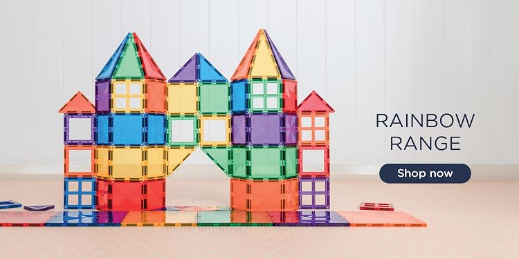 Connetix : Shine, Build, and Create!Connetix Glitter & Light Up Magnetic Tile Bundles — Limited Edition!