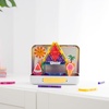 image:imageCONNETIX Magnetic Tiles Travel Mini Pack 32 Pieces  Pack play and create anywhere with mini magnetic tiles reusable stickers and a buildready travel tin For ages 3
