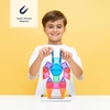 image:imageCONNETIX Magnetic Tiles Travel Mini Pack 32 Pieces  Pack play and create anywhere with mini magnetic tiles reusable stickers and a buildready travel tin For ages 3